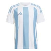 Maillot enfant Striped 24 Blanc/bleu Adidas