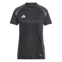 Maillot match femme Tiro 24 compétition Noir Adidas