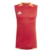 Maillot sans manche Tiro 24 compétition Rouge Adidas