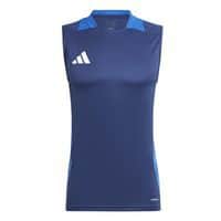 Maillot sans manche Tiro 24 compétition Bleu foncé Adidas