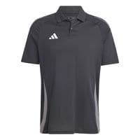 Polo Tiro 24 compétition Noir/Gris Adidas