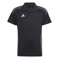 Polo enfant Tiro 24 compétition Noir/gris Adidas