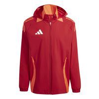 Veste à capuche Tiro 24 compétition Rouge Adidas