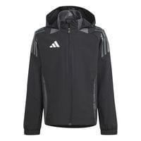 Veste à capuche enfant Tiro 24 compétition Noir/gris Adidas