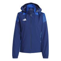 Veste à capuche femme Tiro 24 compétition Bleu foncé Adidas