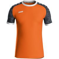 Maillot enfant Iconic manches courtes noir/orange Jako