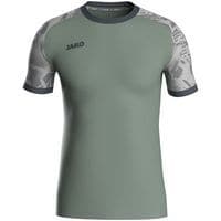 Maillot Iconic manches courtes vert foncé Jako