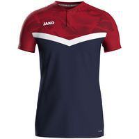 Polo de sport Iconic bleu/rouge Jako