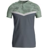 Polo de sport Iconic vert/gris Jako