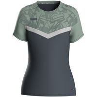 T-shirt de sport femme Iconic vert/gris Jako