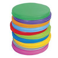 Lot de 10 coussins 10 couleurs - Manutan Expert