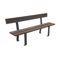 Banc pieds acier Espace Urbain