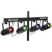 Set avec 4 projecteurs 57 LEDs RGBW Beamz