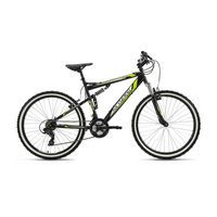 VTT tout suspendu - 26 pouces - Scrawler - noir - 51 cm -KS Cycling