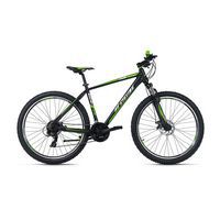 VTT semi-rigide - 27,5 pouces - Morzine - noir/vert - KS Cycling