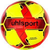 Ballon foot Revolution Thermobonded - Jaune fluo - T.5 - Uhlsport