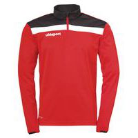 Sweat zippé 1/4 Offense 23 - Rouge - Uhlsport