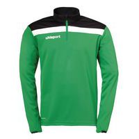 Sweat zippé 1/4 Offense 23 - Vert - Uhlsport