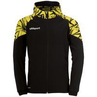 Sweat-shirt zippé Goal 25 Evo Woven - Noir/Jaune - Uhlsport