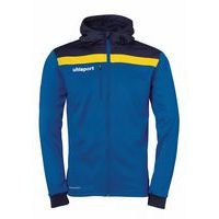 Veste capuche Offense 23 - Bleu/Jaune - Uhlsport