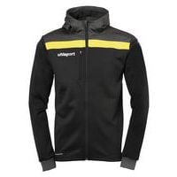 Veste capuche Offense 23 - Noir/Jaune - Uhlsport