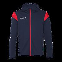 Veste capuche Squad 27 Track Hood - Bleu/rouge - Uhlsport