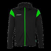 Veste capuche Squad 27 Track Hood - Vert/noir - Uhlsport