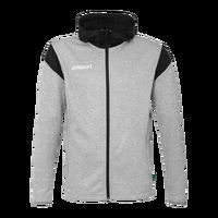 Veste capuche Squad 27 Track Hood - Gris foncé - Uhlsport