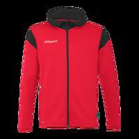 Veste capuche Squad 27 Track Hood - Rouge - Uhlsport