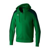 Veste d'entraînement EVO STAR enfant avec capuche - Vert - Erima