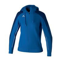 Veste d'entraînement EVO STAR femme avec capuche - Bleu - Erima