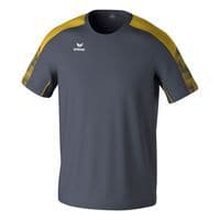 T-Shirt EVO STAR enfant - Gris/jaune - Erima