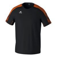 T-Shirt EVO STAR enfant - Noir/orange - Erima