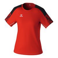 T-Shirt EVO STAR femme - Rouge/noir - Erima