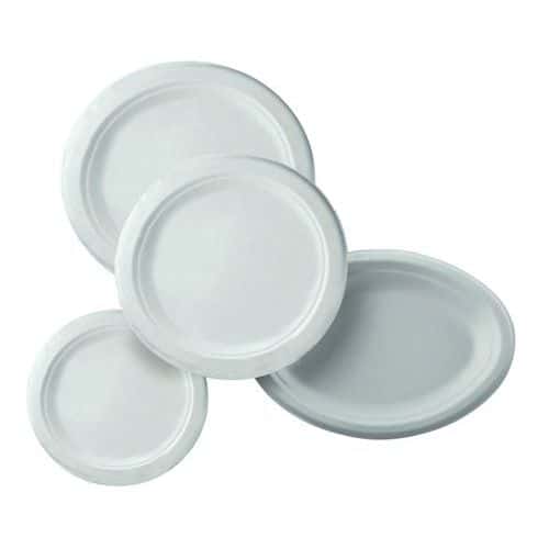 Assiette en carton micro-ondable