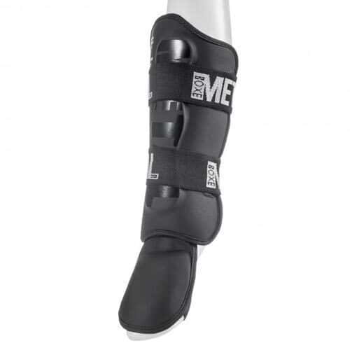 Protège tibia pro Métal Boxe Noir