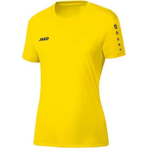 Maillot de foot manches courtes femme - Jako - Team Jaune