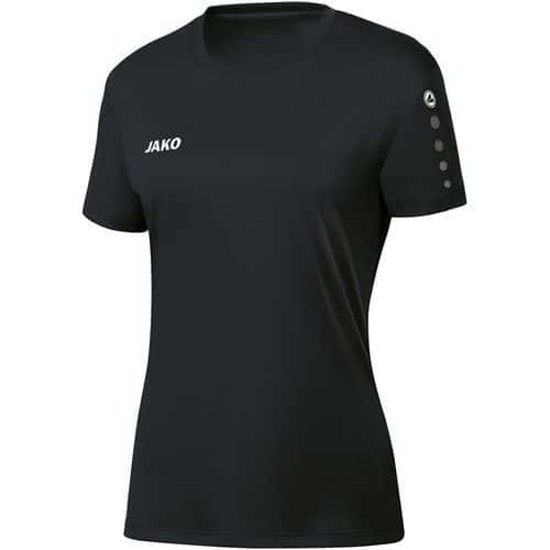 Maillot de foot manches courtes femme - Jako - Team Noir