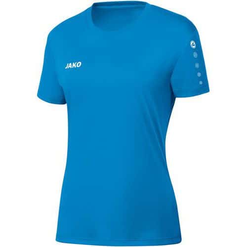 Maillot de foot manches courtes femme - Jako - Team Bleu Jako