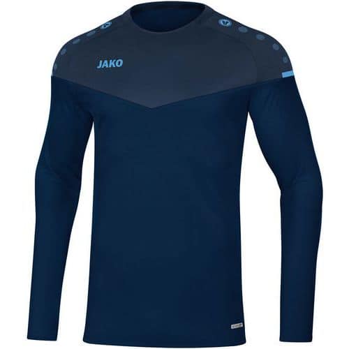 Sweat de foot - Jako - Champ 2.0 Bleu marine/Bleu clair