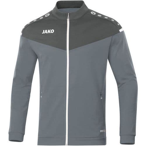 Veste de foot polyester enfant - Jako - Champ 2.0 Gris