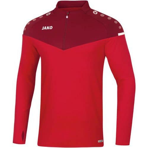 Ziptop de foot enfant - Jako - Champ 2.0 Rouge