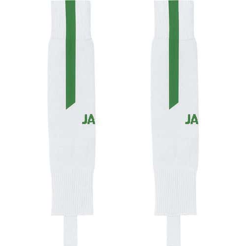 Chaussettes de foot sans pied - Jako - Lazio Blanc/Vert