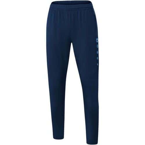 Pantalon d'entraînement de foot femme - Jako - Premium Bleu marine/Bleu clair