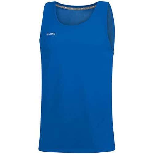 Tank Top running sans manche - Jako - Run 2.0 Bleu