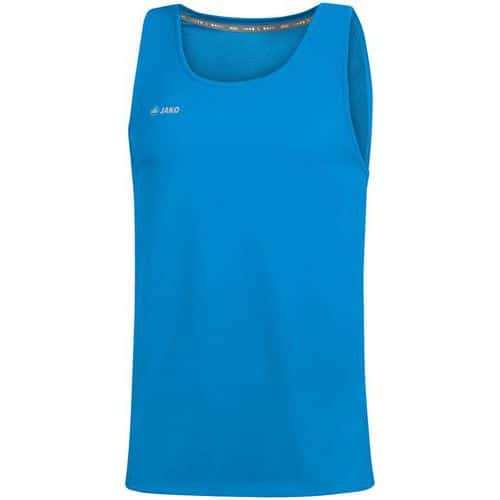 Tank Top running sans manche enfant - Jako - Run 2.0 Bleu Jako