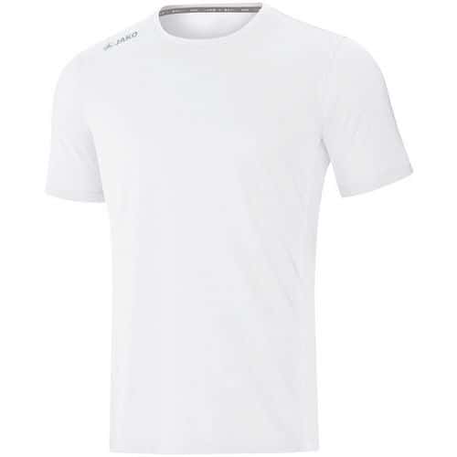 T-shirt running manches courtes enfant - Jako - Run 2.0 Blanc