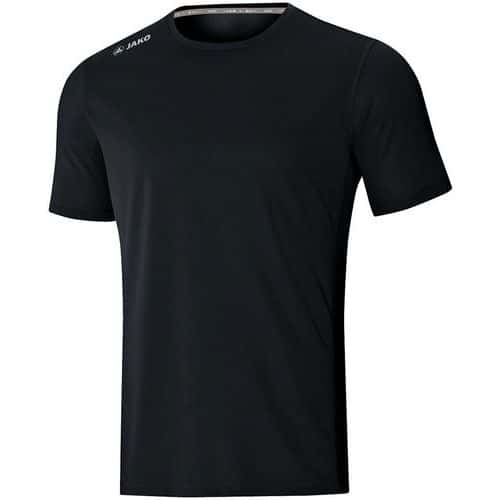 T-shirt running manches courtes enfant - Jako - Run 2.0 Noir