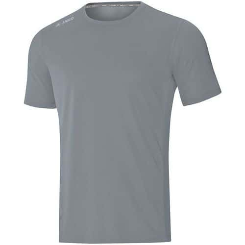 T-shirt running manches courtes enfant - Jako - Run 2.0 Gris