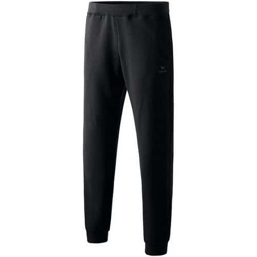 Pantalon sweat élastiqué - Erima - casual basic enfant noir